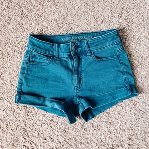Blue American Eagle jean shorts